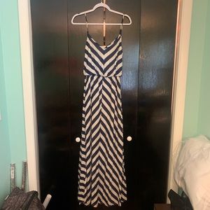 Bar III Chevron Maxi Dress size medium